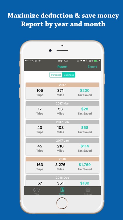 MileLogger - Mileage tracker