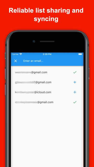 SwiftLists: Grocery Check List Screenshot
