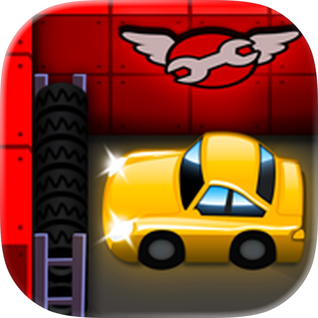 Apple App Store cover for Tiny Auto Shop: Car Stop Baron