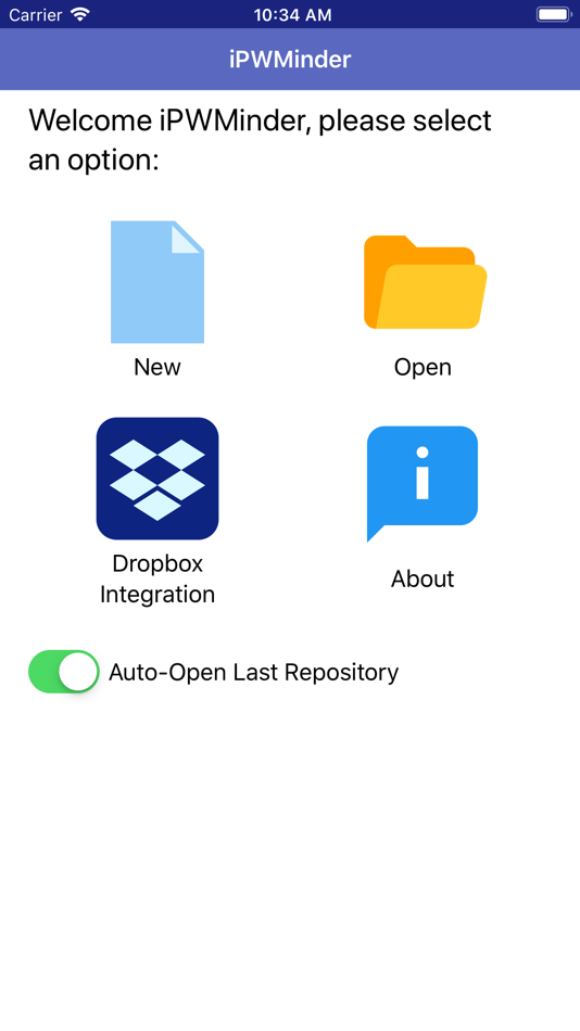 #1. iPWMinder - Password Manager (iOS) 由: Ewert Technologies