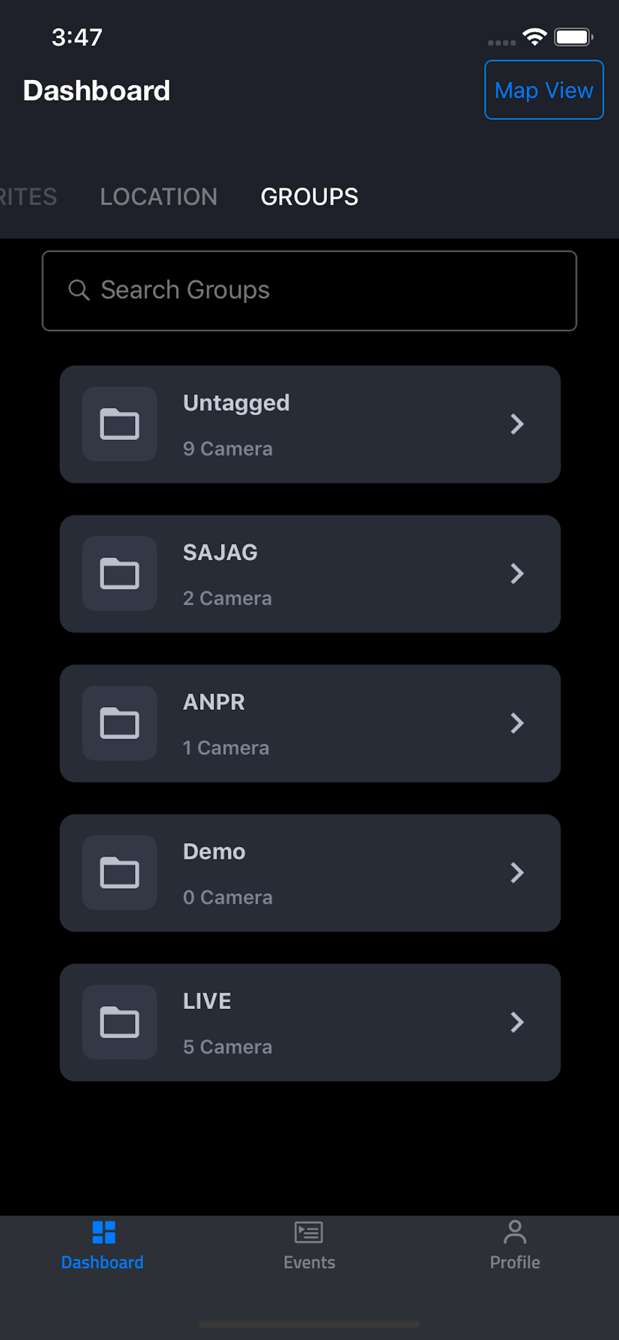 V Mobile View