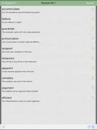 Spelling Test ipad bilder 1