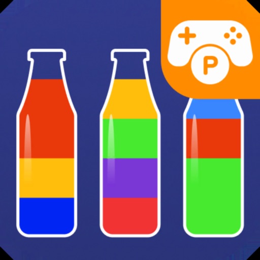 色合わせウォーターパズルゲーム-色をそろえて脳トレ