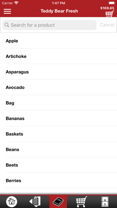Teddy Bear Fresh Produce Screenshot
