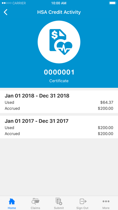 mybluecross® mobile iPhone screenshot 7