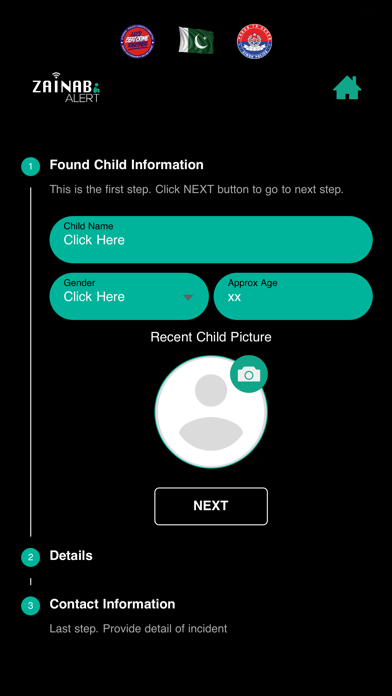 Zainab Alert iPhone screenshot 6 - Utilities app