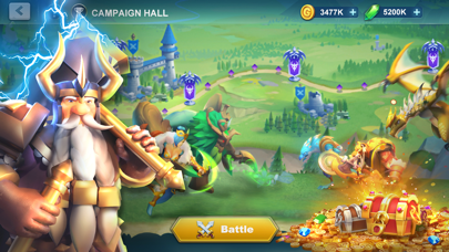 Screenshot #3 pour Idle War: Legendary Heroes