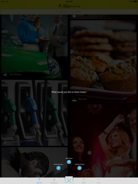 Egypt Yellow Pages iPad screenshot 2 - Utilities app