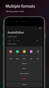 Audio Editor - Music editor screenshot