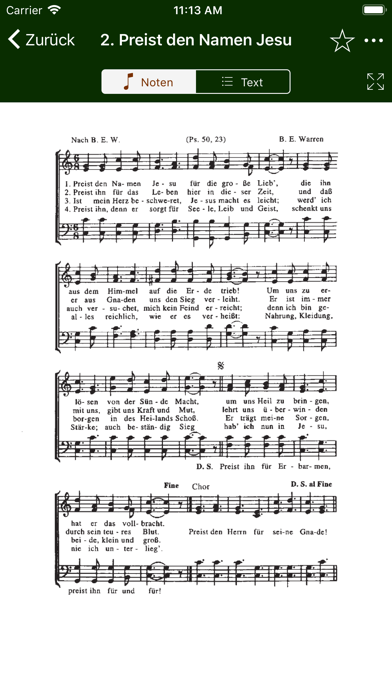 Screenshot #1 pour Evangeliumsklänge