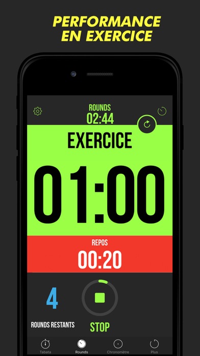 Minuteur Plus – Workouts Timer iPhone screenshot 4