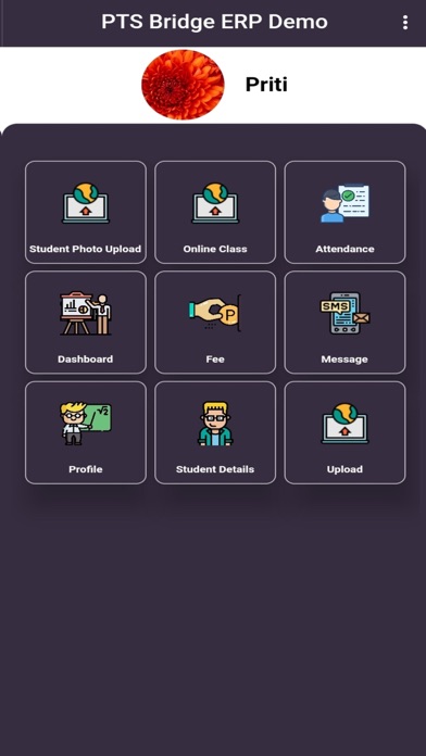 PTS Staff App Screenshot
