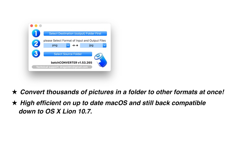 Screenshot #2 pour batchCONVERTER