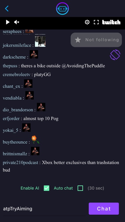 Twitch Chat Bot with AI - 7TV screenshot-7