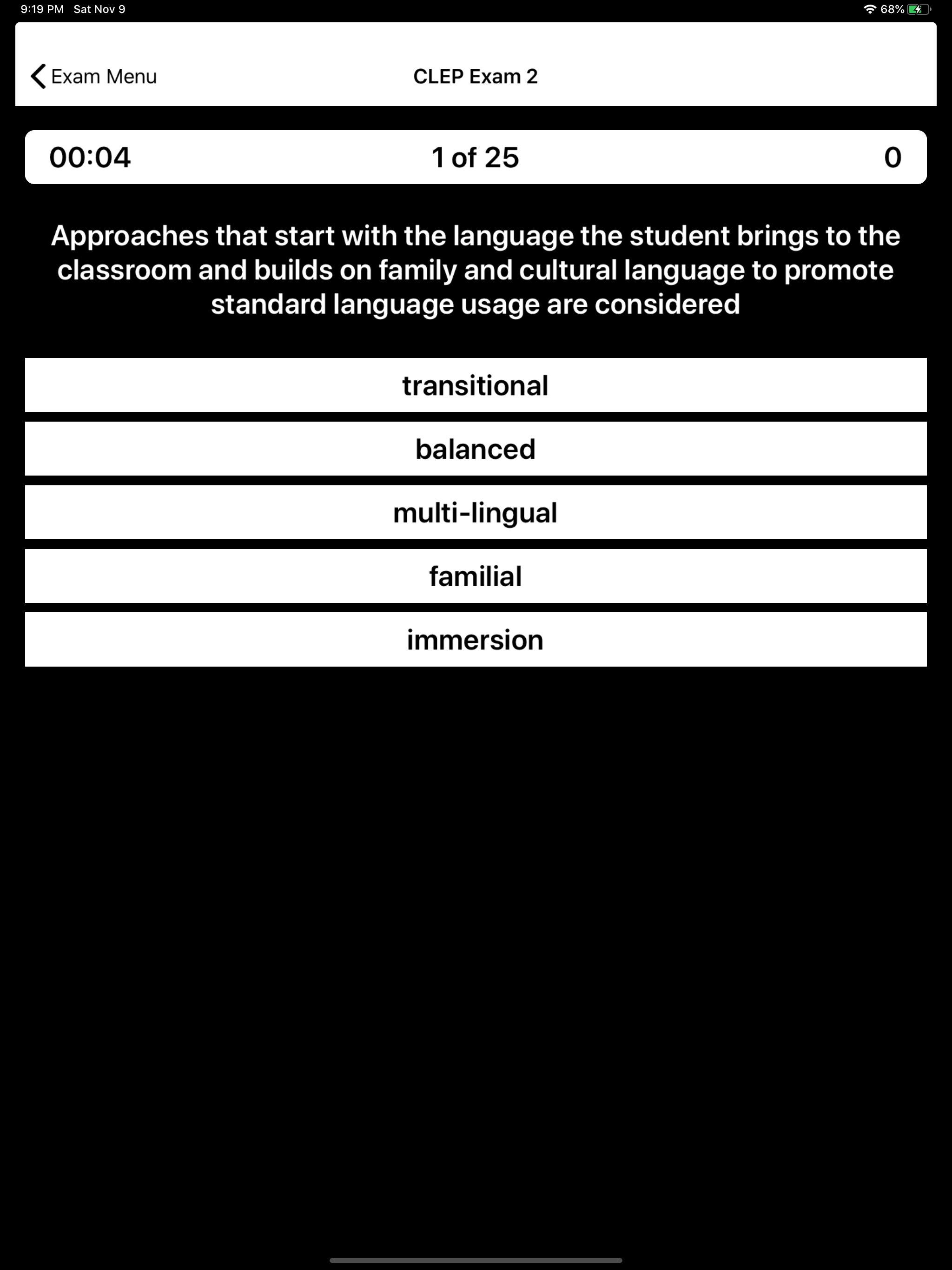 CLEP Edu Psychology Prep screenshot 11