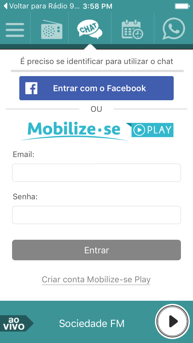 Screenshot #2 pour Sociedade FM