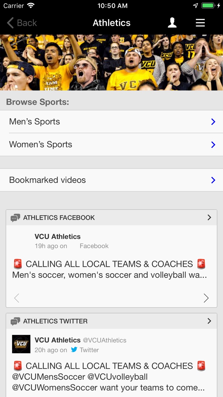 iPhone screenshot