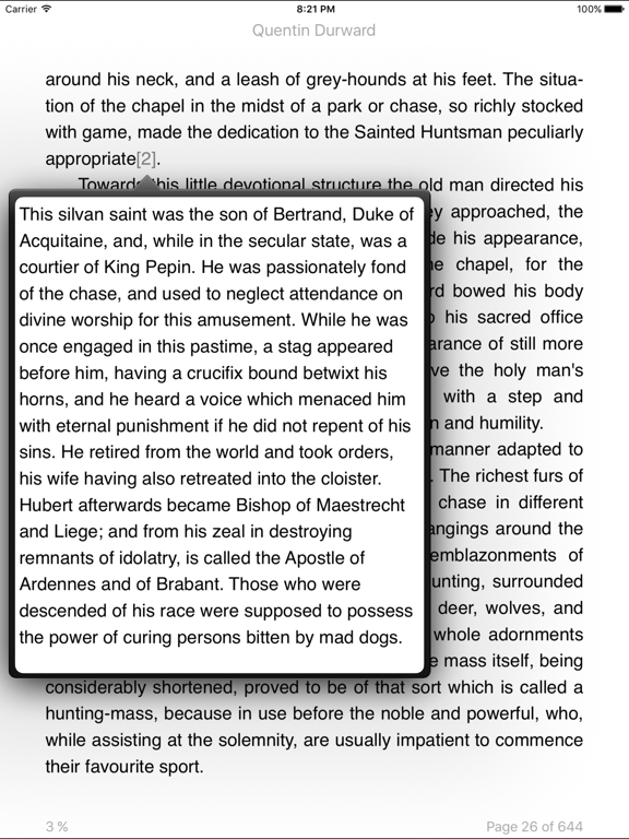 Avalon Reader for FB2 books iPad screenshot 4 - Book app