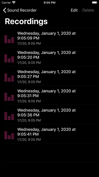 Sound recording recorder