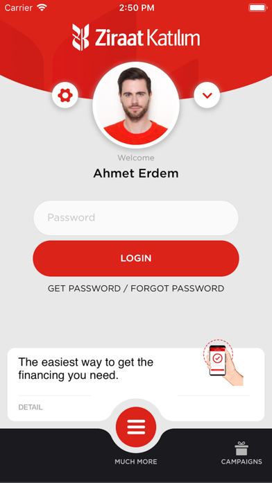 Katılım Mobil Screenshot