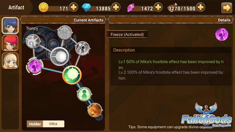 Fall of Gods: fantasy RPG screenshot 4