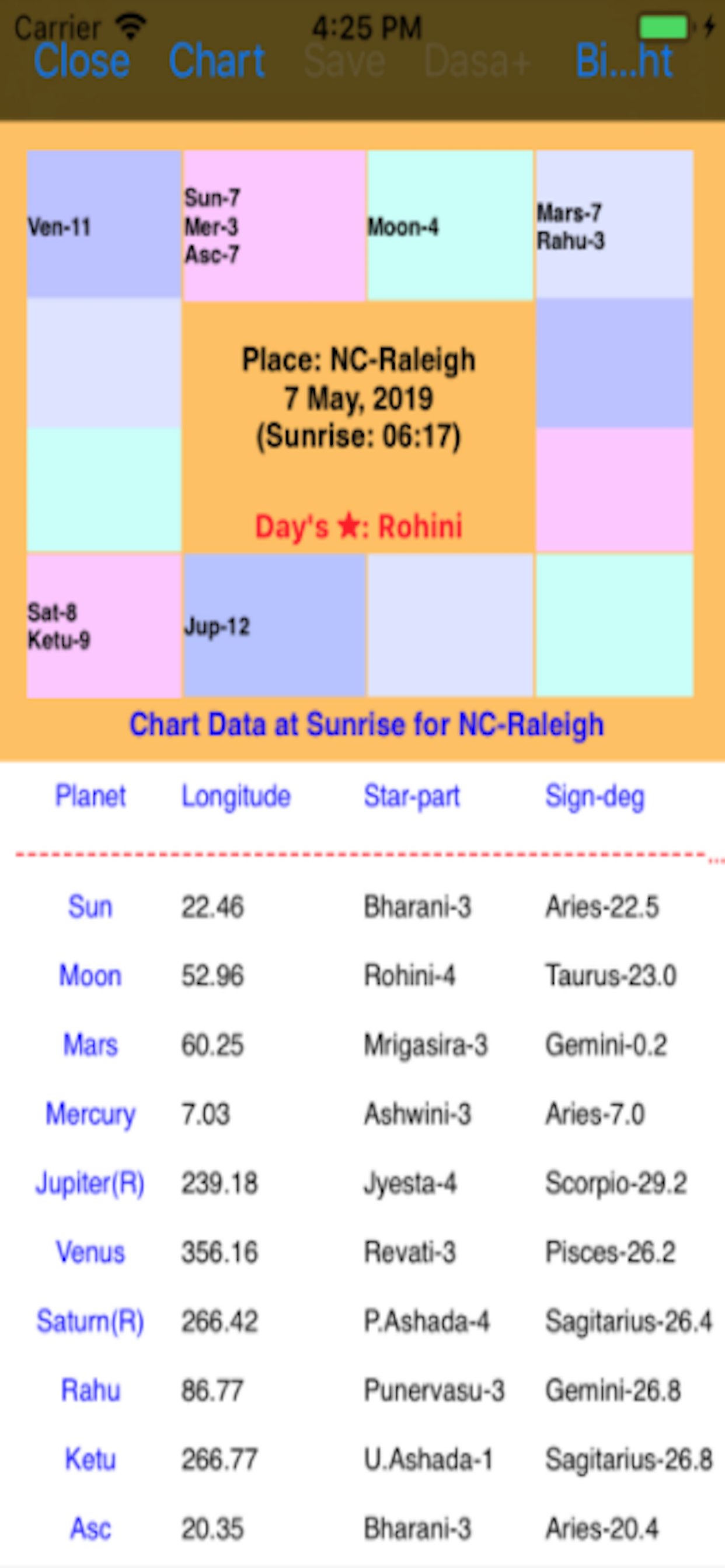AstroPro screenshot 2