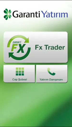 Garanti FX Trader screenshot 1