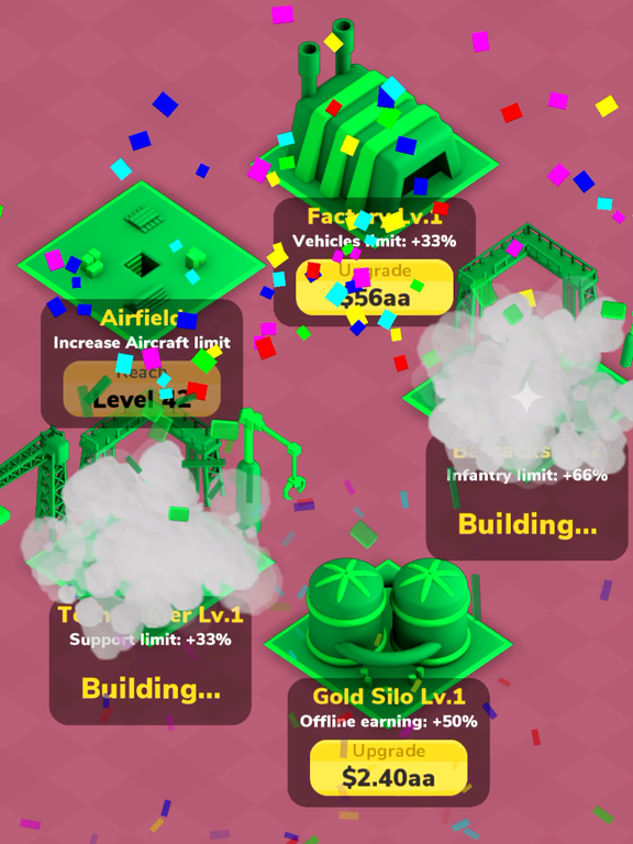 Pocket Army iPad screenshot 4 - Games app