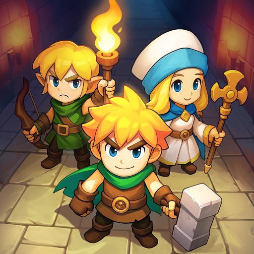 Top Heroes: Kingdom Saga 應用圖示，美国 App Store 價格對比