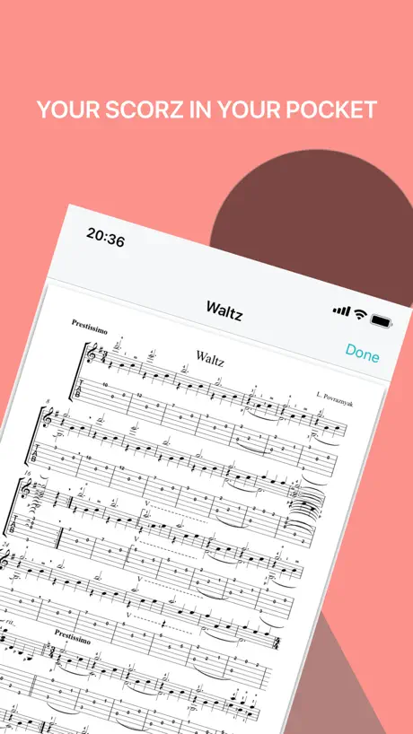 Scorz: Guitar Sheet Music