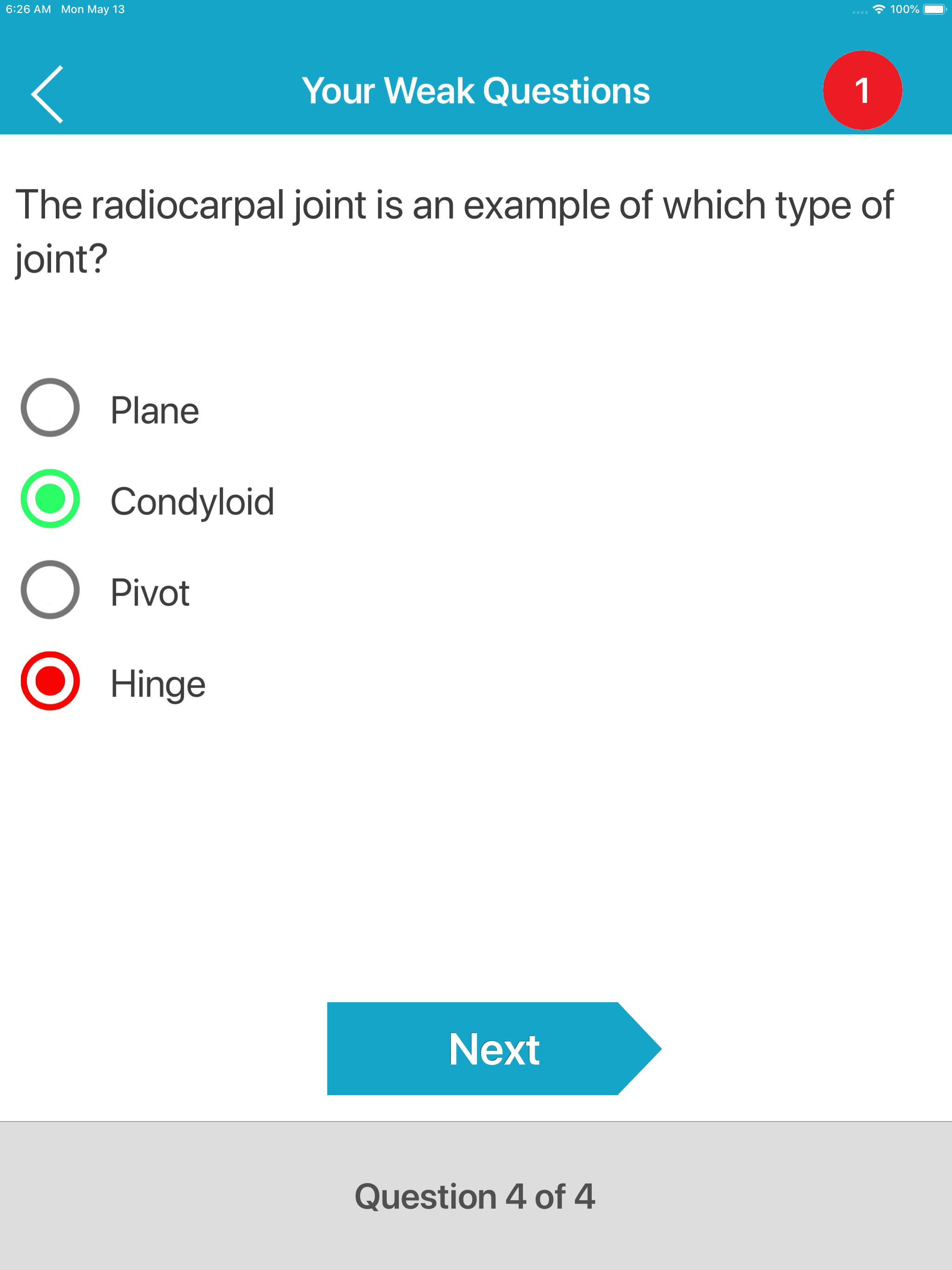 Skeletal System Quizzes screenshot 17