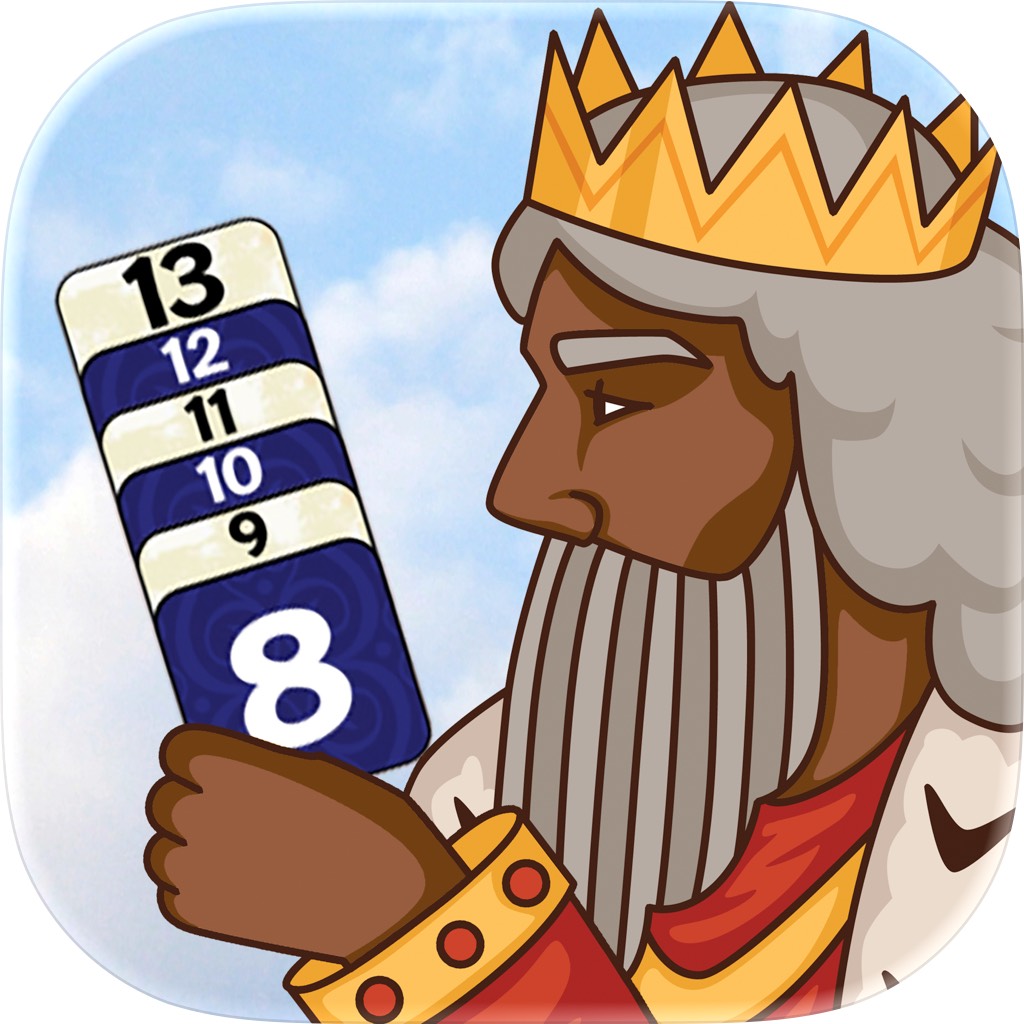 Apple App Store cover for Kings in the Corners