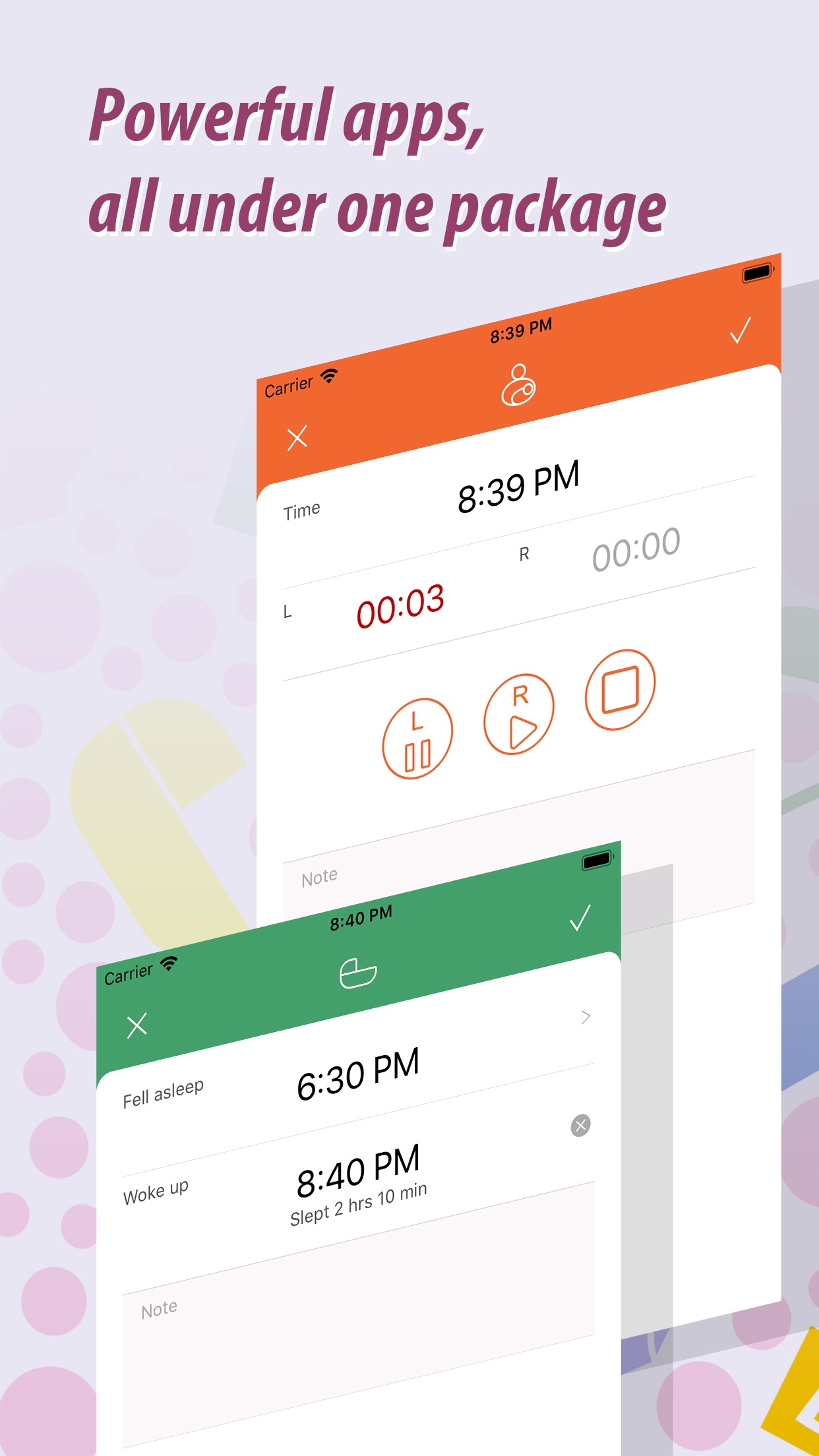 Baby Tracker - Newborn Log screenshot 3