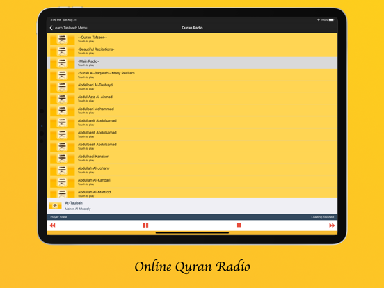 Learn Tasbeeh iPad screenshot 9 - Utilities app