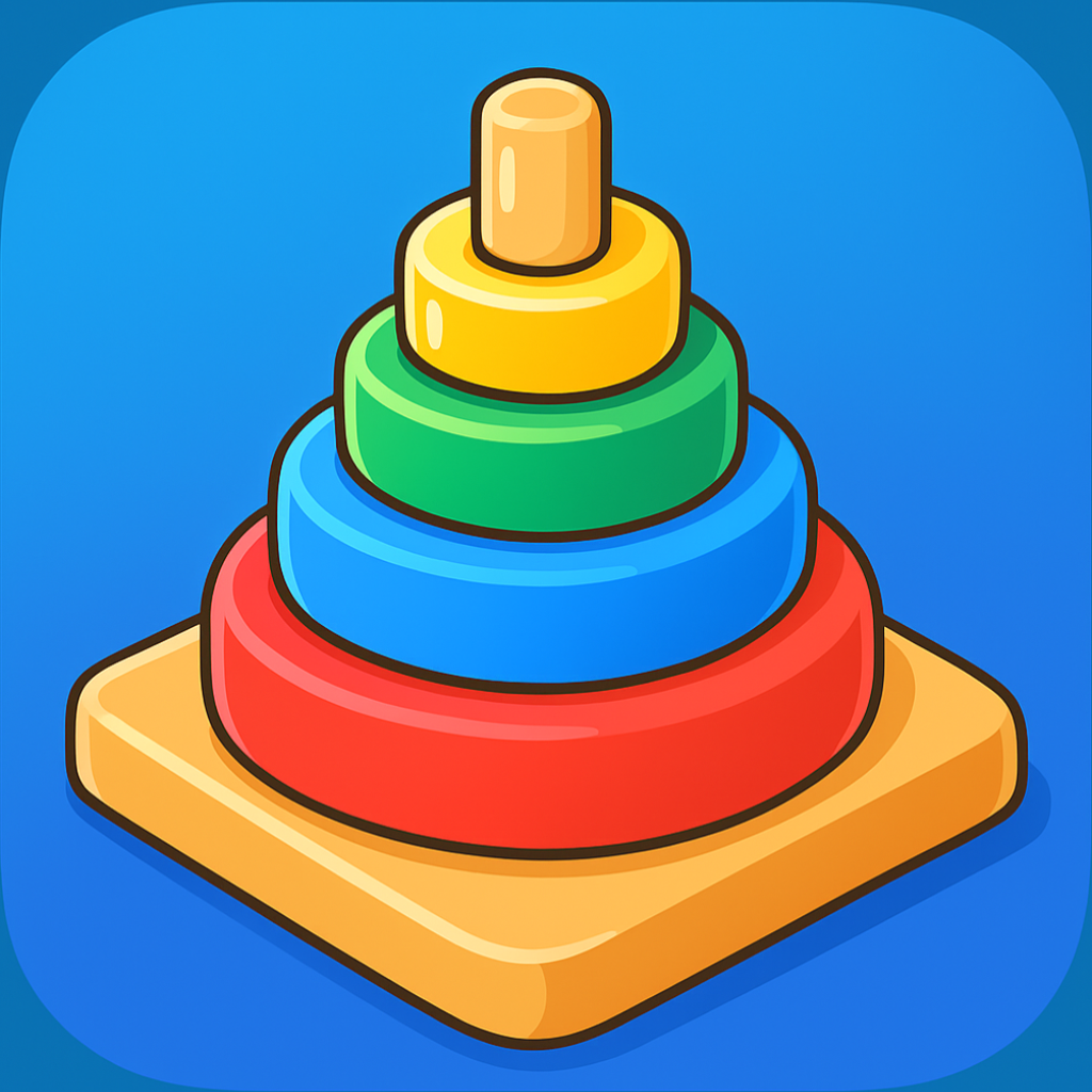 Get Hanoi Tower: Stack Puzzle for iOS, iPhone, iPad Aso Report