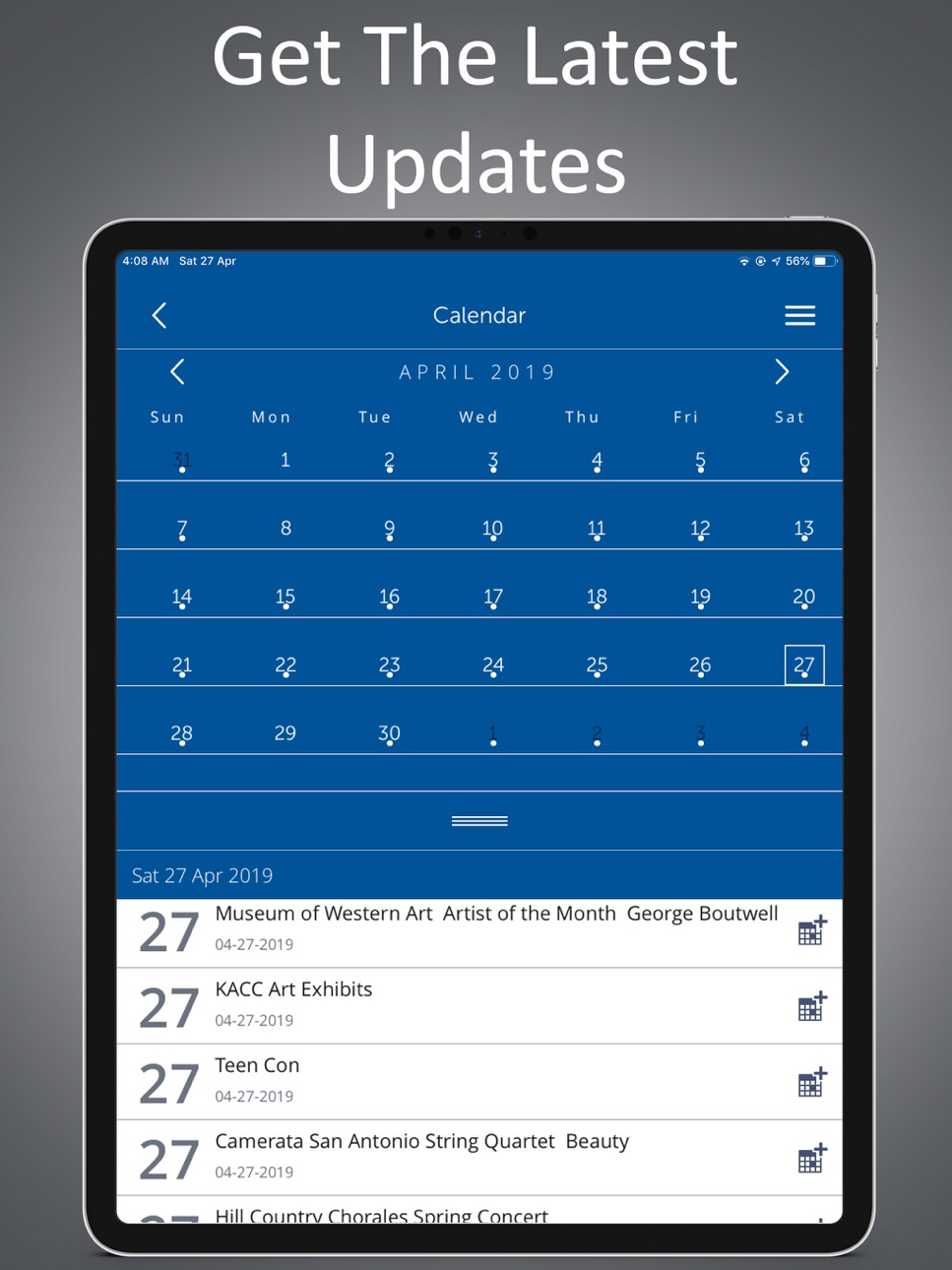 iPad screenshot