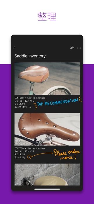 Microsoft OneNote スクリーンショット2