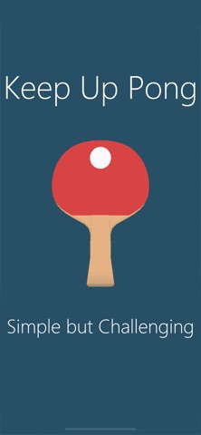 Keep Up Pong app screenshot