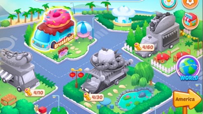 Kitchen Crush Restaurant Game Screenshot