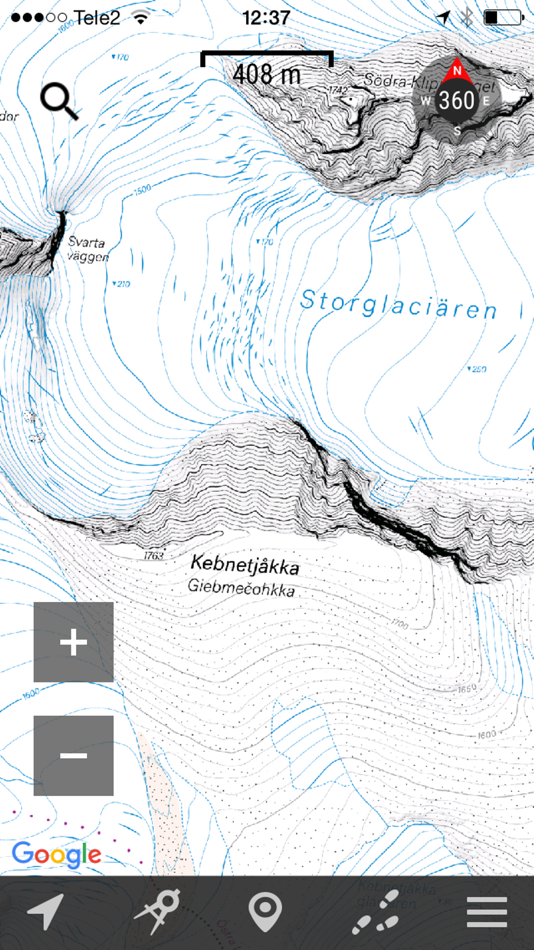 #1. Calazo maps (iOS) 由: Calazo Förlag AB