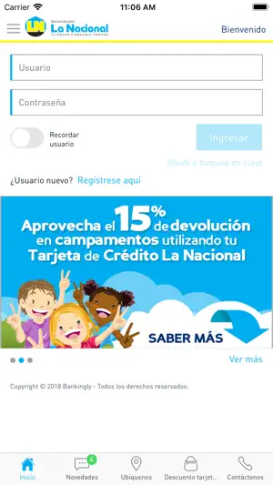 APP La Nacional screenshot 1