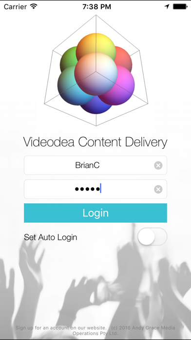 Screenshot #2 pour Andy Grace Media App