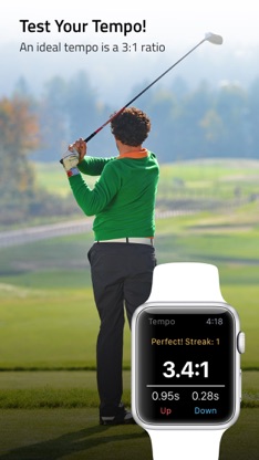 Golf Swing Tempo Analyzer screenshot 2