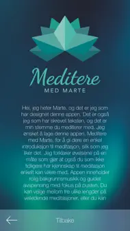 Meditere med Marte iphone bilder 3