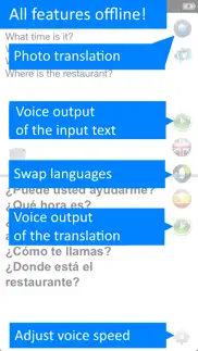 offline translator 8 languages iphone screenshot 2