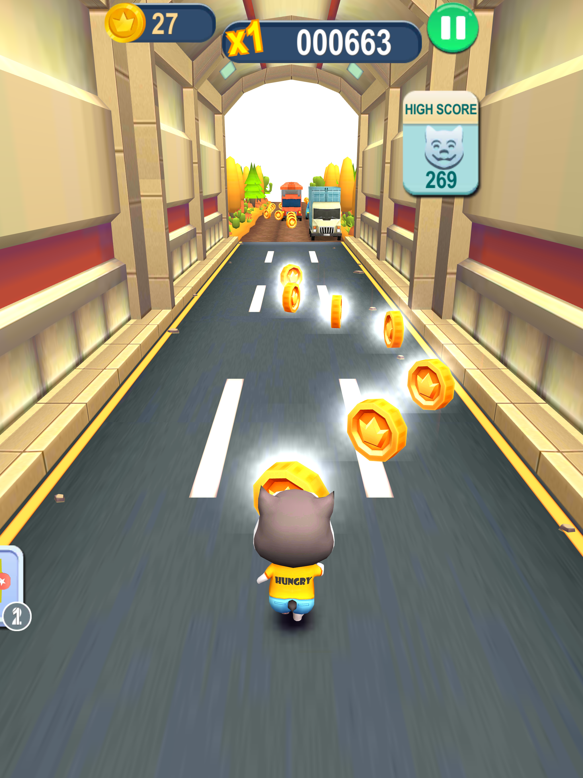 Cat Surfers: Kitty Gold Run screenshot 19