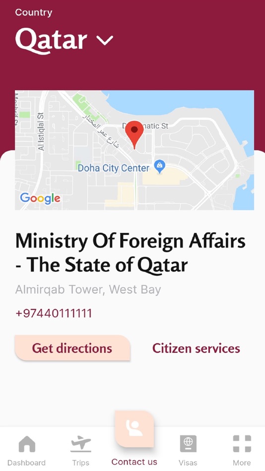 #6. MOFA Qatar (iOS) 由: MOFA Qatar