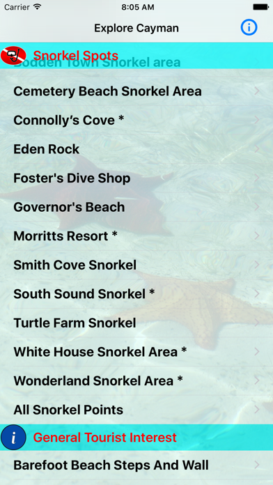 Cayman Snorkel Screenshot