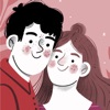 Cute Love Faces icon