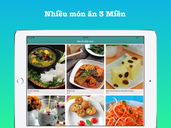 Bếp & Đời: Hương vị Cuộc sống iPad screenshot 2 - Food & Drink app